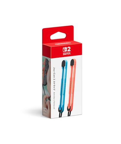 (送料込み) 追跡番号あり・取寄商品 ニンテンドーJoy-Con 2 ストラップ ライトブルー/ライトレッド任天堂