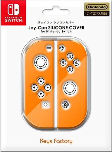 【送料込み】 追跡番号あり・取寄商品 ニンテンドーJoy-Con SILICONE COVER for Nintendo Switch オレンジキーズファクトリー