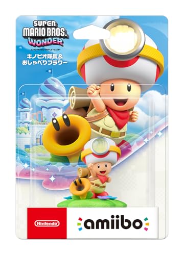 (送料込み) 追跡番号あり・取寄商品 ニンテンドーamiibo キノピオ隊長&おしゃべりフラワー(スーパーマリオシリーズ)任天堂
