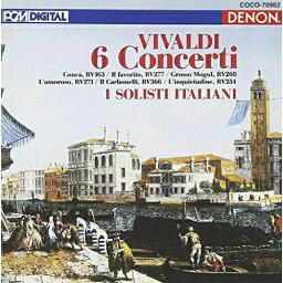 CD / イタリア合奏団 / ヴィヴァルディ:ヴァイオリン協奏曲集 (廉価盤) / COCO-70962