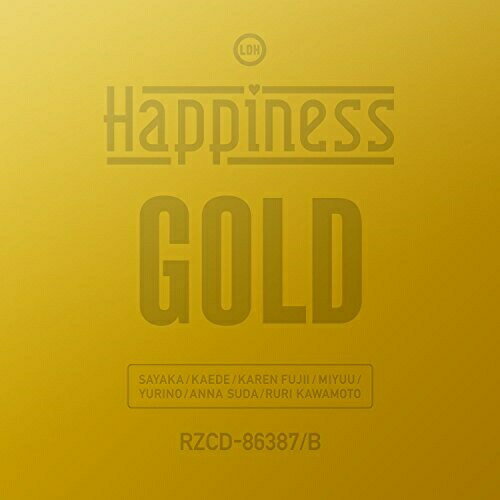 CD / Happiness / GOLD (CD DVD) (通常盤) / RZCD-86387