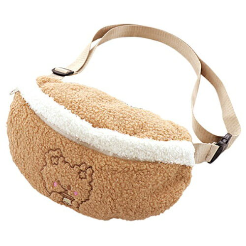 【送料無料】 クマデザインもこもこボディバッグSUNHOSEKI