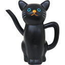 【送料無料】 ねこのじょうろ (クロ)三金商事株式会社