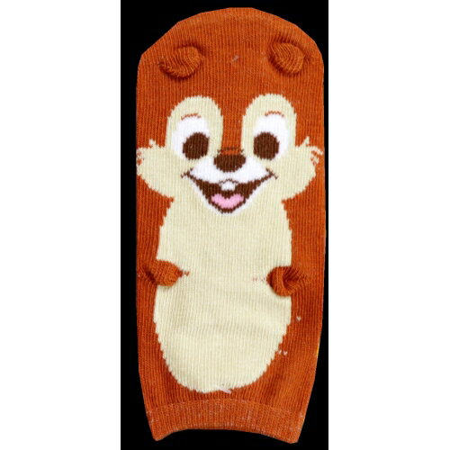 【送料無料】 キャラクターソックスKIDS (チップ&デール) （単色) (13-18cm) (3足セット)みっとめるへん社