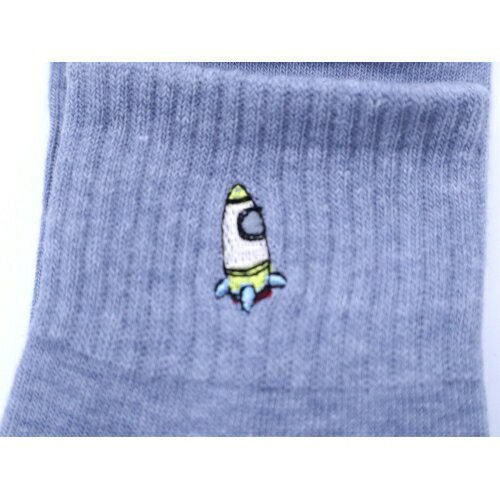 【送料無料】 ミセスソックス (ネイビー・ブルー・ブラック) (23-25cm) (3足セット)みっとめるへん社