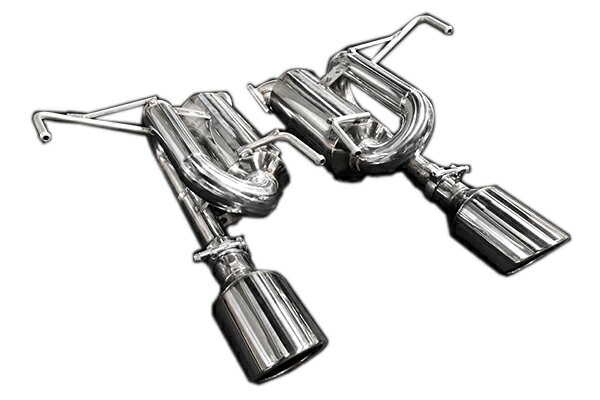 レヴォーグ2.0L用PFSループサウンドマフラー【チタンテール】