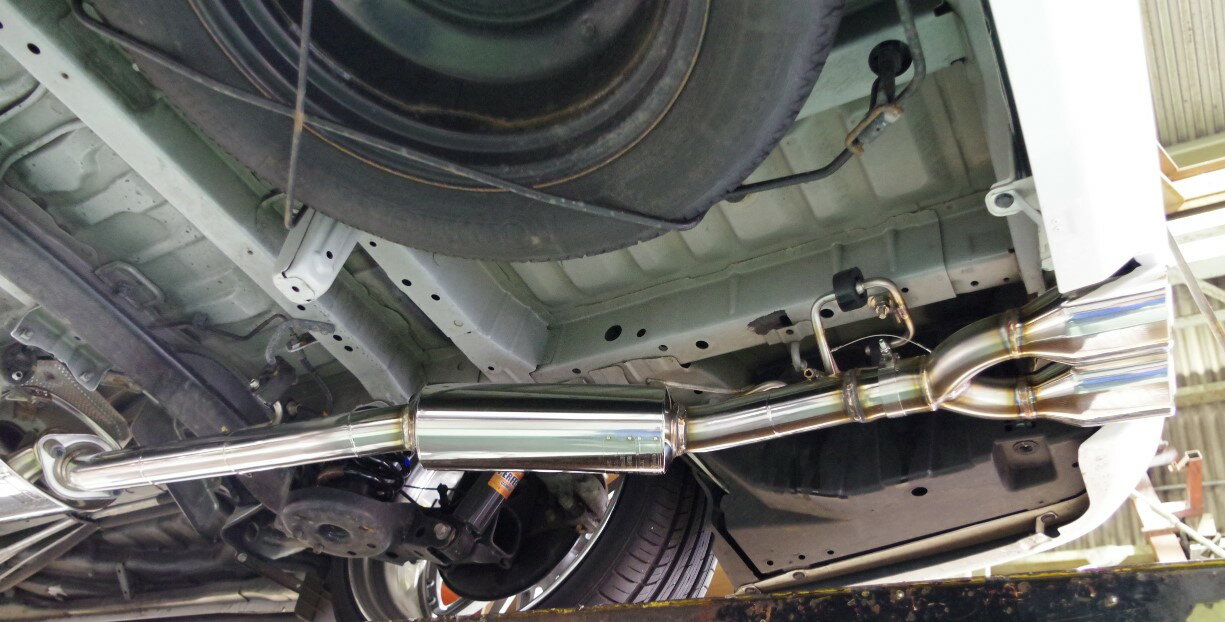 20系　アルファード・ヴェルファイア用PFSマフラー（モデリスタバンパー専用）