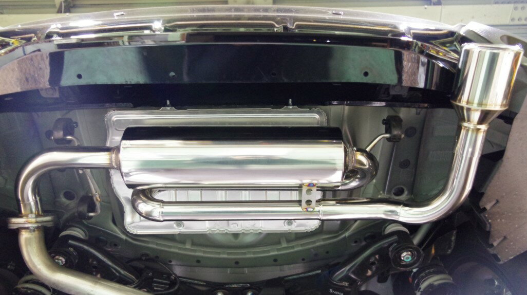 インプレッサスポーツ用PFSループサウンドマフラー【チタンテール】