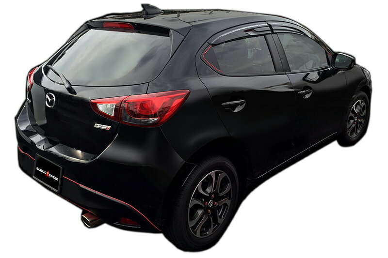 デミオ（ディーゼル）用PFSリアマフラー【チタンテール】