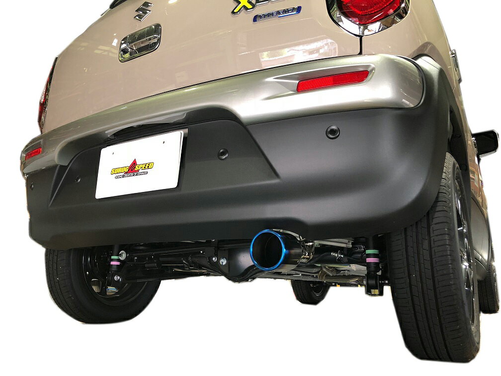 X BEE（4WD)用PFSループサウンドマフラー【チタンテール】