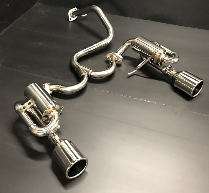 LA400系コペン用PFSループサウンドマフラー【チタンテール】