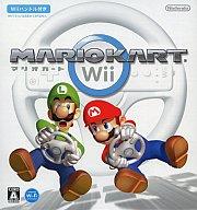 【エントリーでポイント10倍！（9月26日01:59まで！）】【中古】Wiiソフト マリオカートWii(Wiiハンドル同梱)