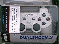 【中古】PS3ハード ワイヤレスコントローラDUALSHOCK3 セラミック・ホワイト