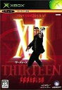 【中古】XBソフト XIII サーティーン 〜大統領を殺した男〜