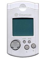 【中古】ドリームキャストハード DCカラービジュアルメモリー(パールホワイト)