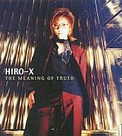 【中古】アニメ系CD HIRO-X / THE MEANING OF TRUTH F-ZEROファルコン伝説OP