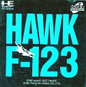 【中古】PCエンジンスーパーCDソフト HAWK F-123