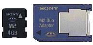 【中古】PSPハード メモリースティックマイクロ(4GB)