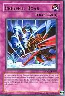【中古】遊戯王/R/罠/英語版/Crossroads of Chaos CSOC-EN067[R]：Prideful Roar/プライドの咆哮