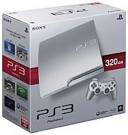 【中古】PS3ハード プレイステーション3本体 サテン・シルバー(HDD 320GB CECH-2500B)