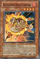 【中古】遊戯王/N/英語版/Turbo Pack TU01-EN017 N ：Gladiator Beast Laquari/剣闘獣ラクエル(英語版)