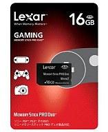 【中古】PSPハード GAMING メモリースティックPROデュオ 16GB(Lexar)