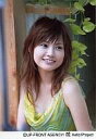 【中古】生写真(ハロプロ)/アイドル/モーニング娘。 モーニング娘。/安倍なつみ/バストアップ・衣装緑・黄色・目線右・笑顔/公式生写真