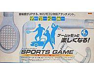 【中古】Wiiハード SPORTSGAME ゲームリモコンアタッチメント4点セット