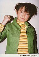 【中古】生写真(ハロプロ)/アイドル/モーニング娘。 紺野あさ美/上半身/シャツ緑/中ボーダー/公式生写真