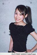 【中古】生写真(ハロプロ)/アイドル/モーニング娘。 高橋愛/上半身/衣装黒/右手リストバンド/星柄/公式生写真