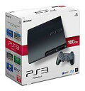 【中古】PS3ハード プレイステーション3本体 チャコール・ブラック(HDD 160GB)[CECH-3000A]