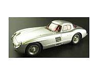 【中古】ミニカー 1/18 メルセデス ベンツ 300SLR クーペ ガルウィング 1955(シルバー) M-076