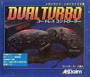 【中古】メガドライブハード DUAL TURBO コードレスコントローラー