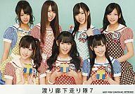 【中古】生写真(AKB48・SKE48)/アイドル/AKB48 集合(7人)/渡り廊下走り隊7/｢へたっぴウィンク｣TSUTAYA特典