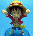 【中古】食玩 トレーディングフィギュア モンキー・D・ルフィ ワンピースコレクション 九人の海賊編