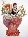 【中古】食玩 トレーディングフィギュア ナミ&ロビン 「積みヴィネ ワンピース 〜for the new world〜」