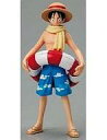 【中古】食玩 トレーディングフィギュア モンキー・D・ルフィー 「ワンピースロケーションズ ストロングワールド2」