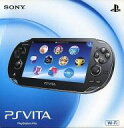 【中古】PSVITAハード PlayStation Vita本体<<Wi-Fiモデル>>(クリスタル・ブラック)[PCH-1000 ZA01]
