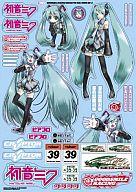 【中古】塗料・工具 デカール 初音ミク 1/10scale用 シールセット01 「GSRキャラクターカスタマイズシリーズ」