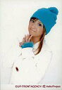 【中古】生写真(ハロプロ)/アイドル/モーニング娘。 矢口真里/上半身/白コート/両手あわせ/青ニット帽/公式生写真