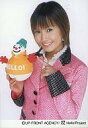 【中古】生写真(ハロプロ)/アイドル/モーニング娘。 安倍なつみ/上半身/ピンク衣装/右手に雪だるまのぬいぐるみ/公式生写真