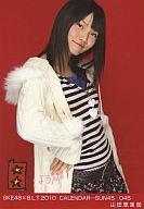 【中古】生写真(AKB48・SKE48)/アイドル/SKE48 山田恵里伽/SKE48×B.L.T. 2010CALENDAR-SUN45/045