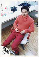 【中古】生写真(ジャニーズ)/アイドル/Kinki Kids Kinki Kids/堂本剛/赤い毛糸のセーター/白い椅子/カ..