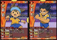 【中古】イナズマイレブンTCG/C/キャラクター/フィールド/DF/スタートBOXデッキセット 雷門オールスターズ IGS-05 011A/037 011B/037 C ：西園 信助/車田 剛一