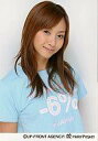 【中古】生写真(ハロプロ)/アイドル/ハロプロ 藤本美貴/バストアップ・左向き・衣装水色・プリント「-6%」/公式生写真