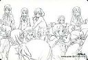 【中古】アニメ系トレカ/線画カード/けいおん! Kyoani コレクション PREMIUM OP2cut42 2/7 澪・紬・唯・律・梓
