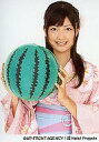 【中古】生写真(ハロプロ)/アイドル/Berryz工房 Berryz工房/熊井友理奈/上半身・両手でスイカ柄のビーチボール持ち・衣装ピンク・和服/公式生写真