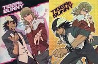 【中古】クリアファイル 虎徹＆バーナビー クリアファイル2枚セット「TIGER＆BUNNY」月刊ニュータイプ2012年3月号付録