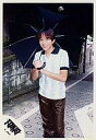 【中古】生写真(ジャニーズ)/アイドル/TOKIO TOKIO/城島茂/衣装ボーダー・黒い傘・膝上/公式生写真