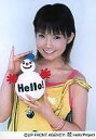 【中古】生写真(ハロプロ)/アイドル/モーニング娘。 モーニング娘。/安倍なつみ/バストアップ・衣装黄色・左手雪だるま・右手雪だるまの頭/公式生写真